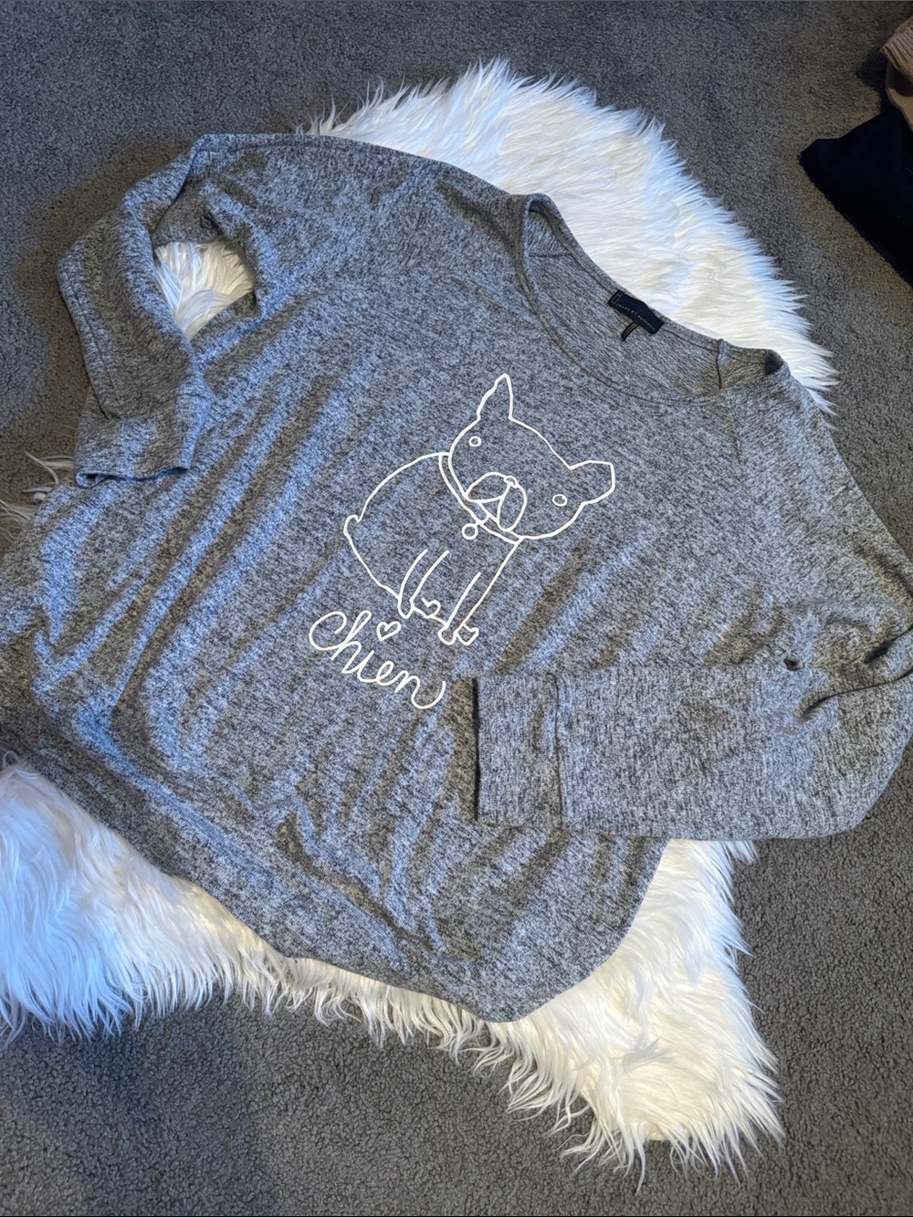 Buffalo David Bitton Heather Gray Crewneck Pullover